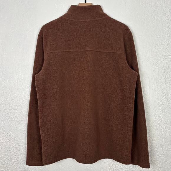 Free Fly Men's Bamboo Sherpa Fleece 1/4 Zip Pullover Cozy Outdoorsy Size Large - Picture 4 of 6